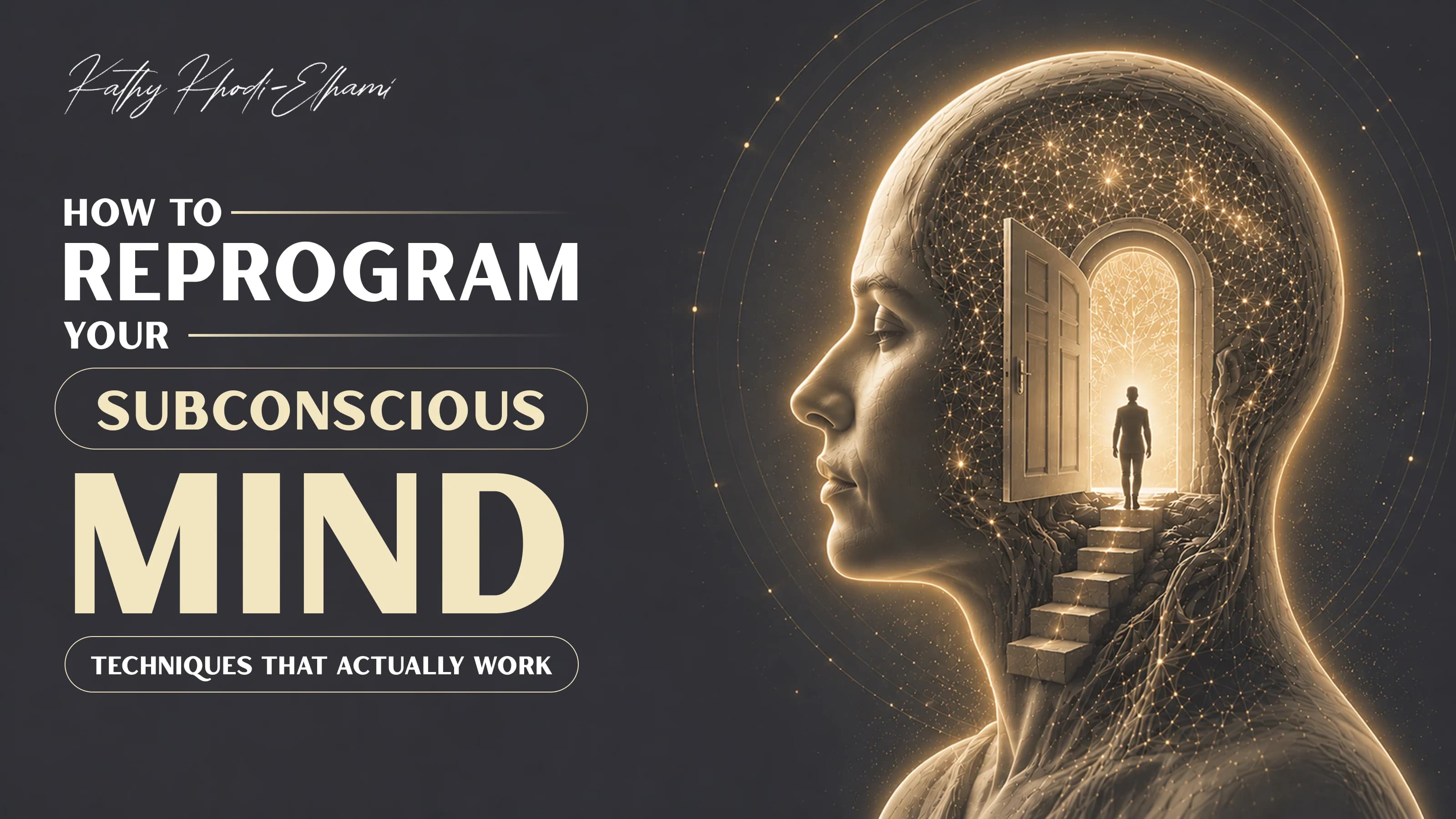 How to reprogram your subconscious mind — woman in peaceful meditation