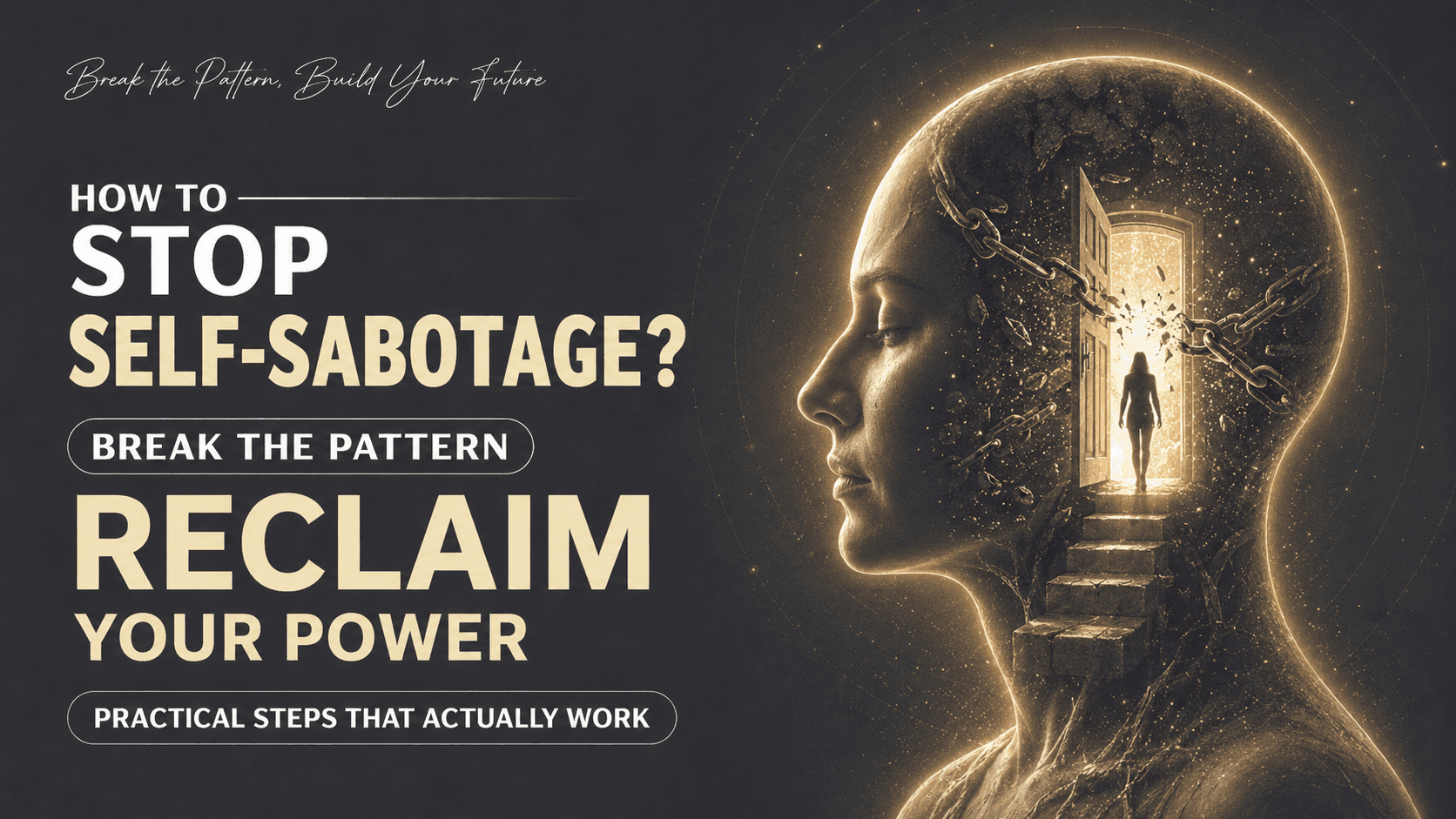 How to stop self-sabotage — break the pattern, reclaim your power