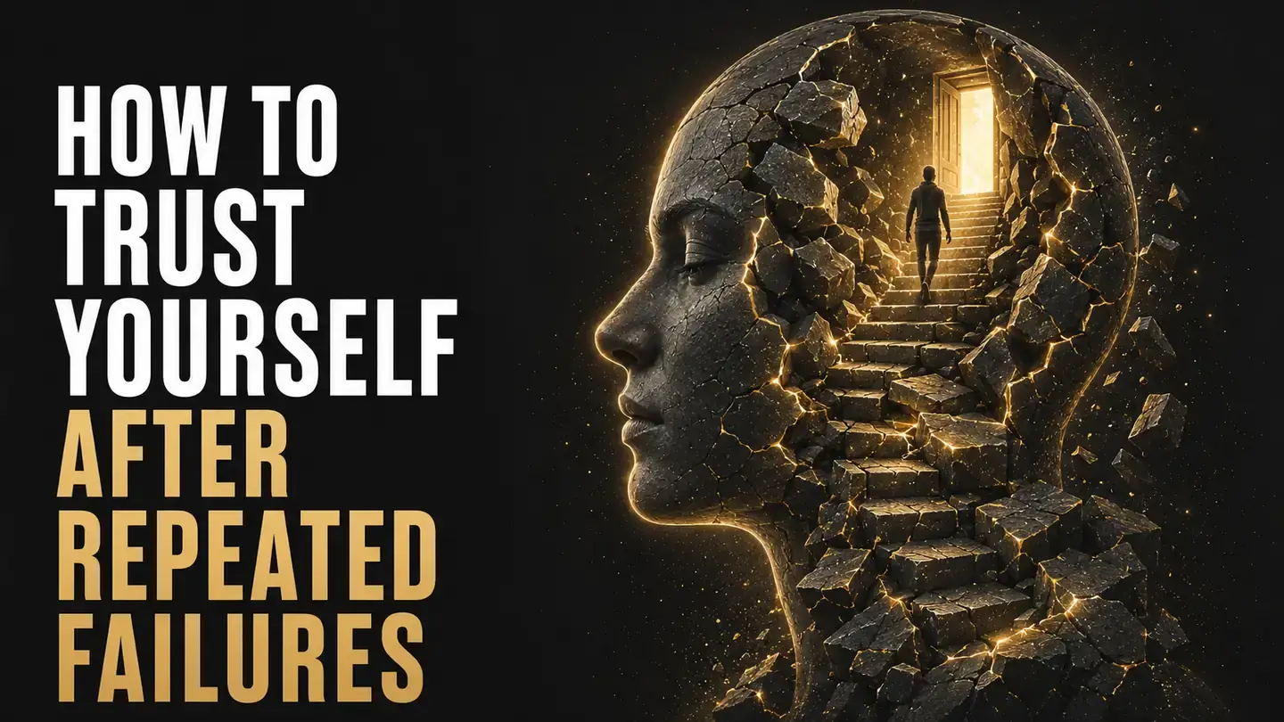 Rebuilding self trust and confidence after repeated failures