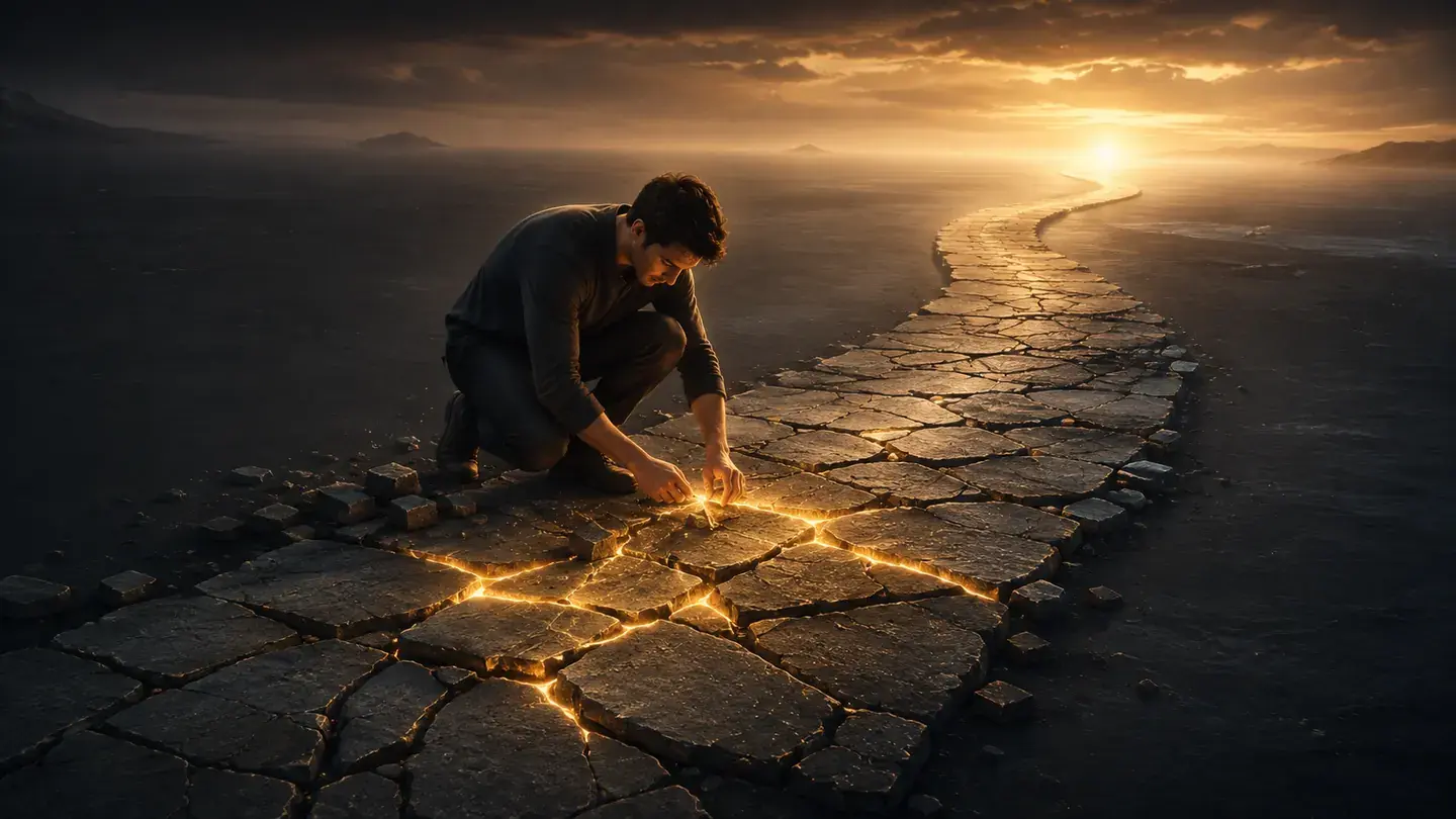 Rebuilding self trust after failure one repaired step at a time
